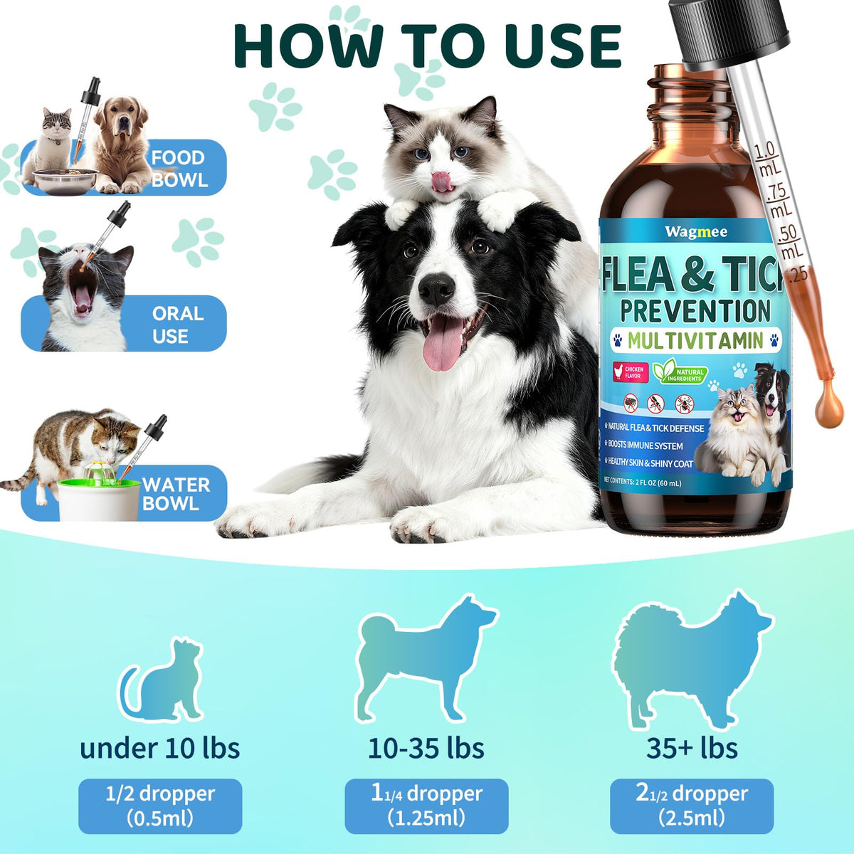 Flea and Tick Prevention for Dogs & Cats I584494