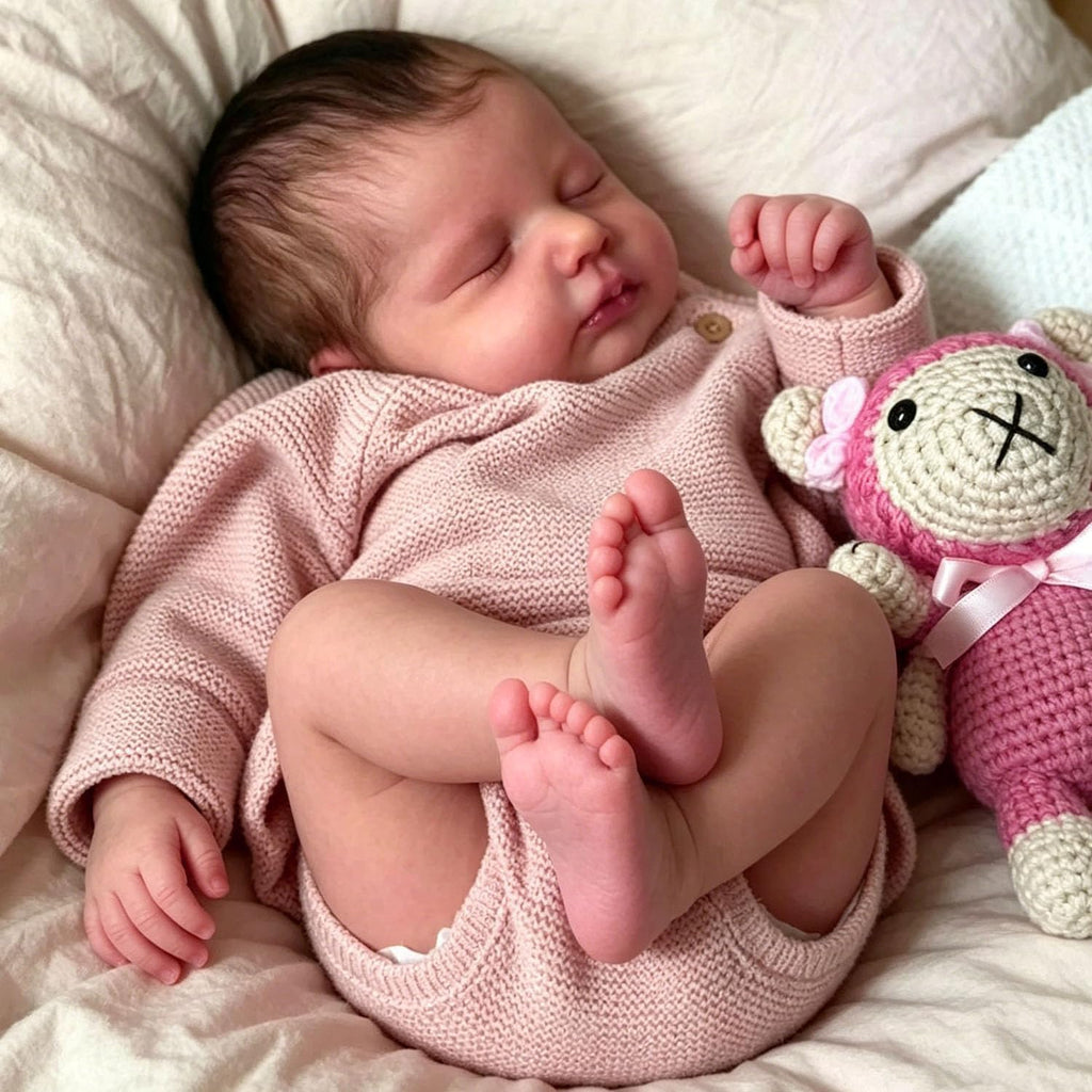 20 in Silicone Full Body Reborn Baby Doll Girl with Accessories M246