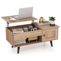 Lift Top Coffee Table with Storage and Hidden Compartment Z138