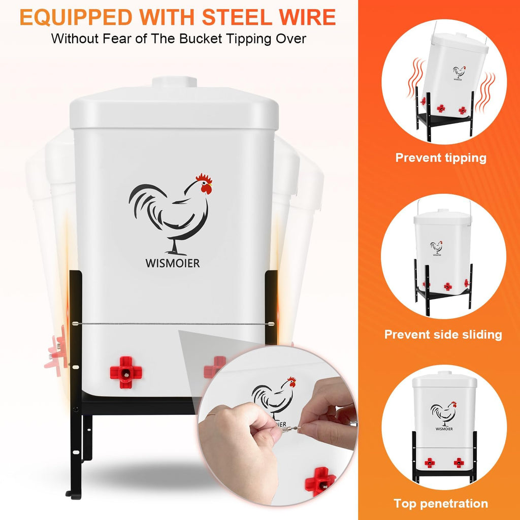 3 Gallon Heated Chicken Waterer X740392