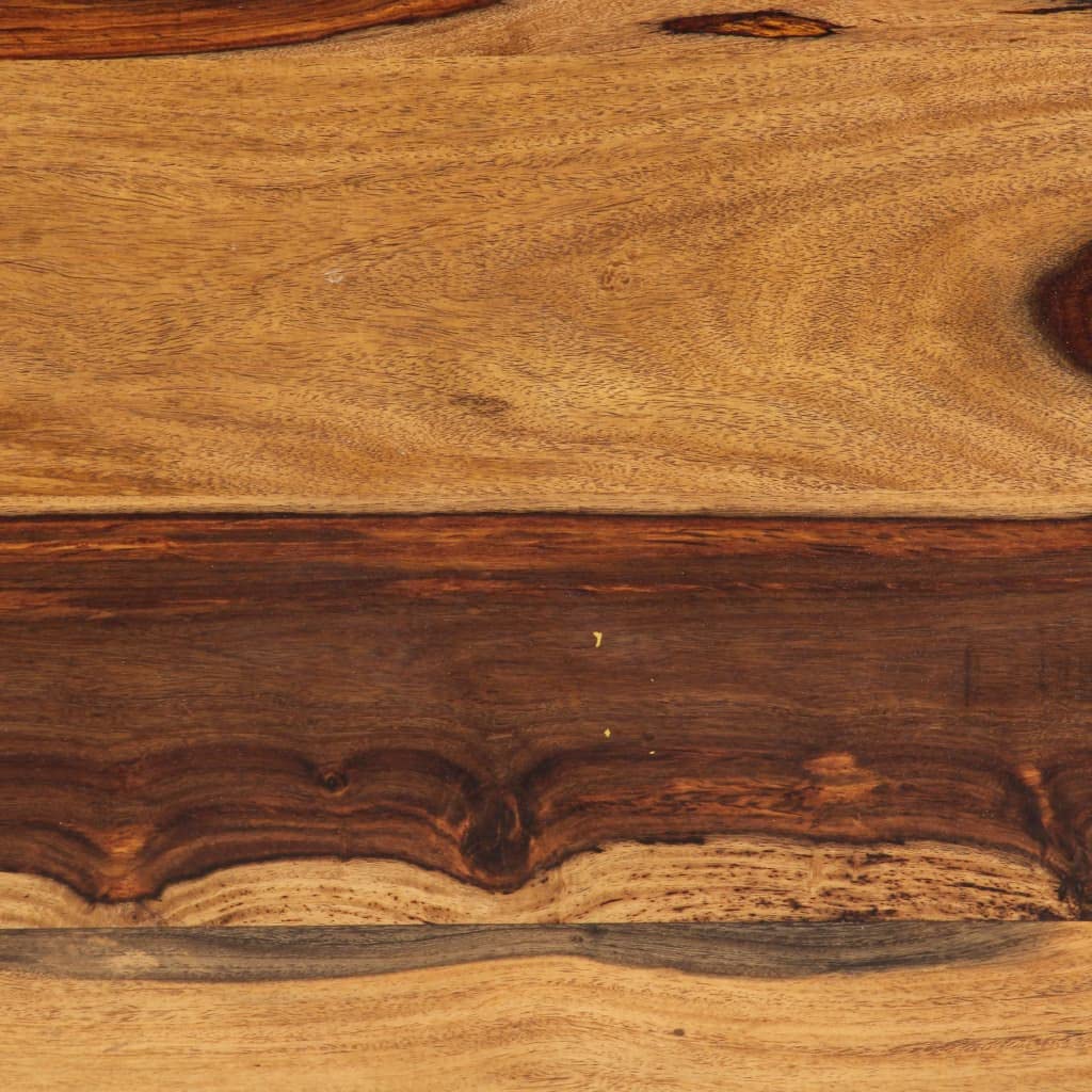 Rustic Wooden Coffee Table with Metal Frame D887