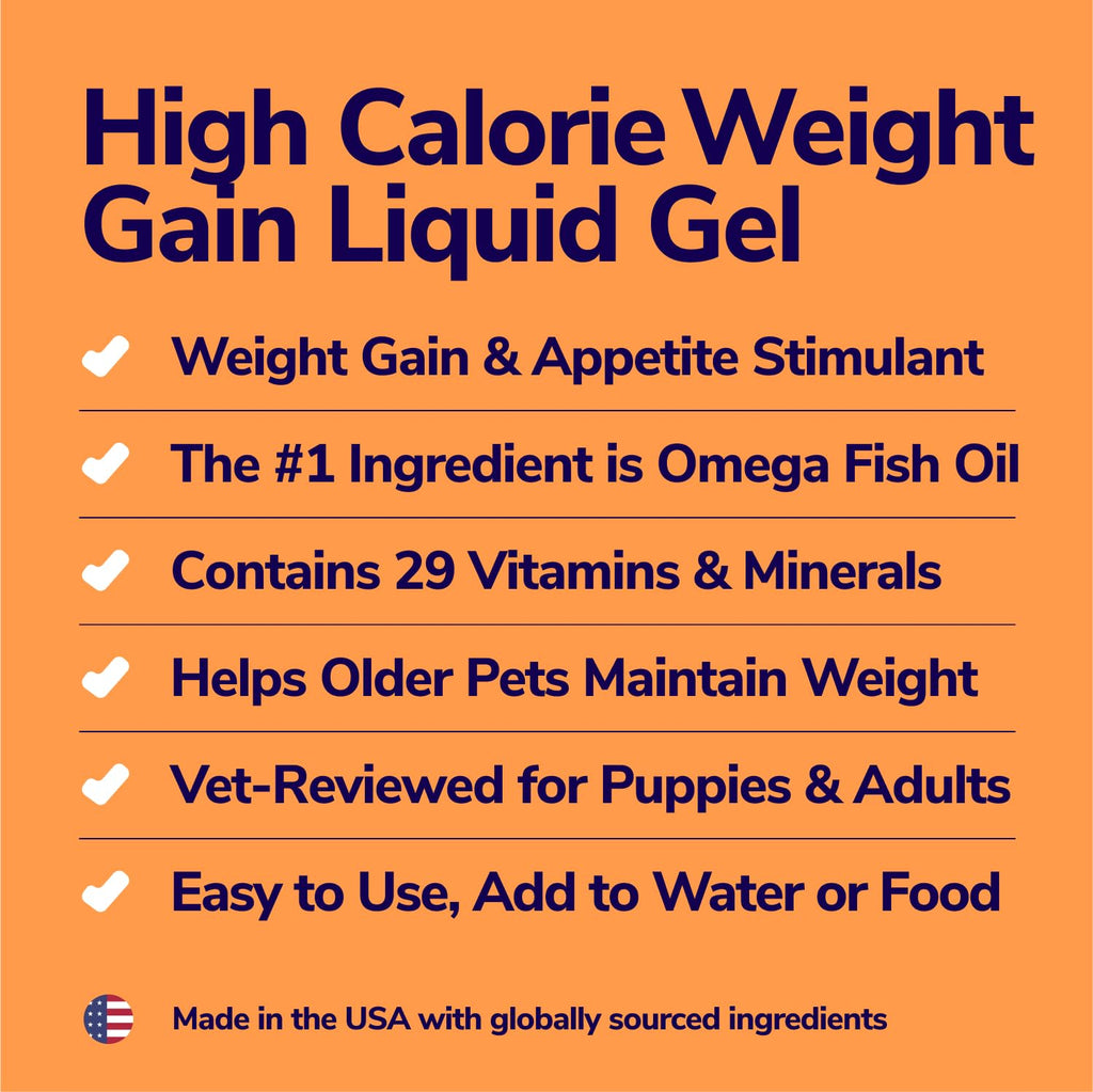 High-Calorie Weight Gainer Gel for Dogs & Cats H9836