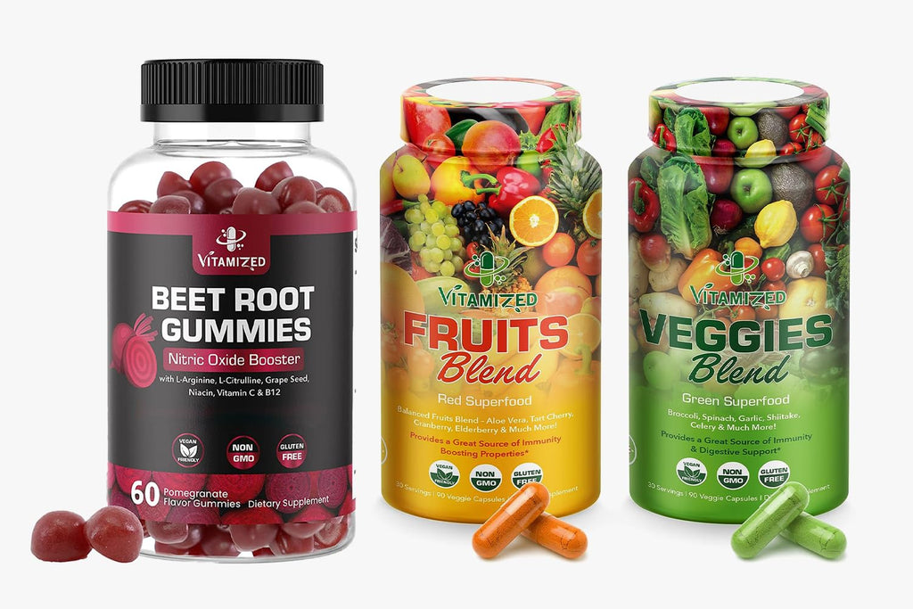 Beet Root Gummies & Fruits/Veggies Supplement Z31036