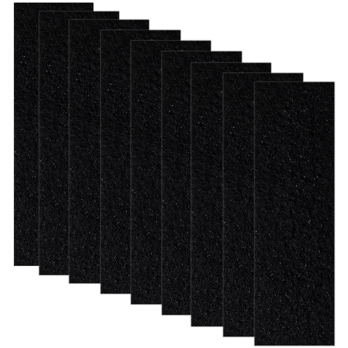 3.6" x 10" Carbon Filter Pads for Cat Litter Boxes S93343