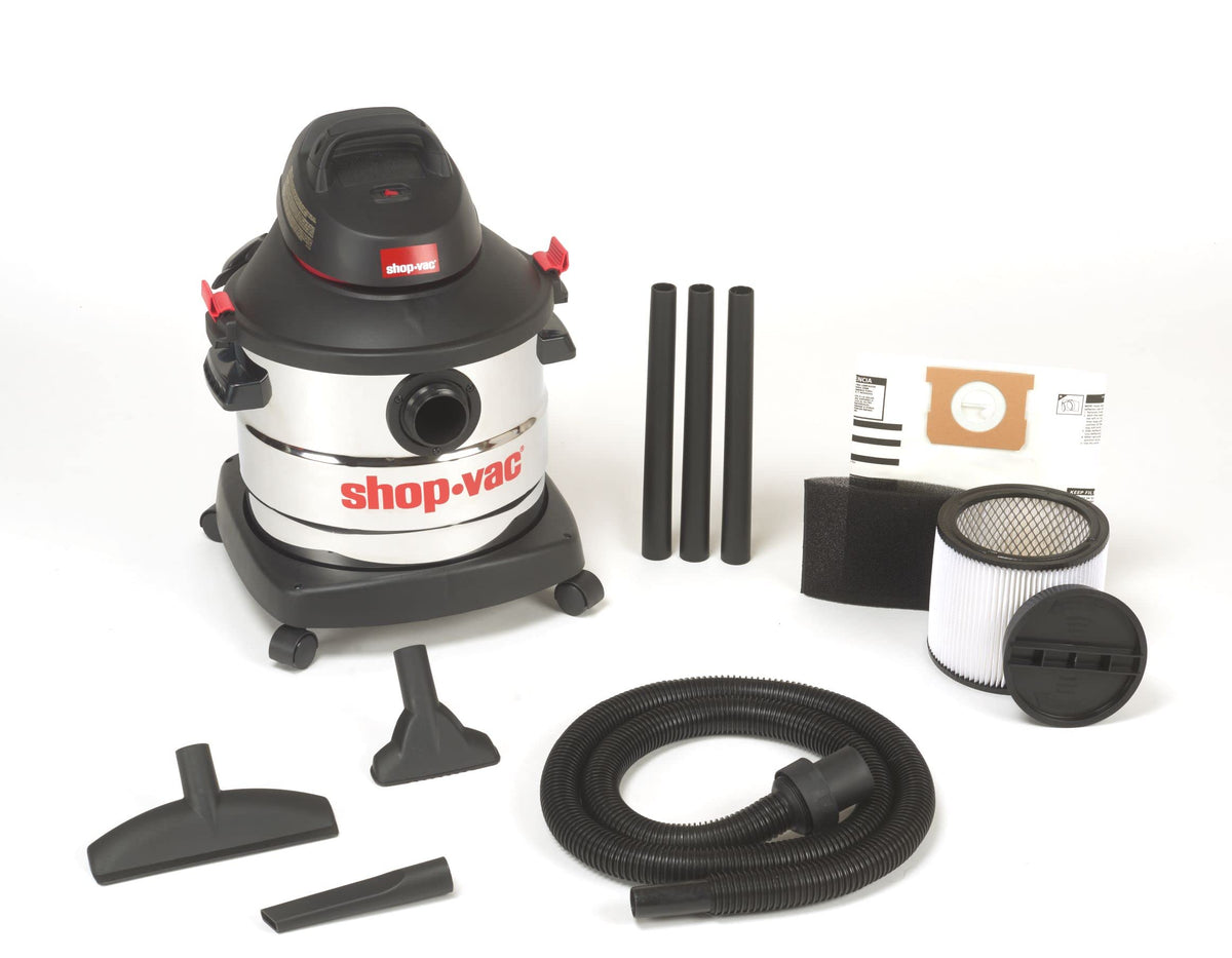 8 Gallon Wet/Dry Vacuum Stainless Steel N7589