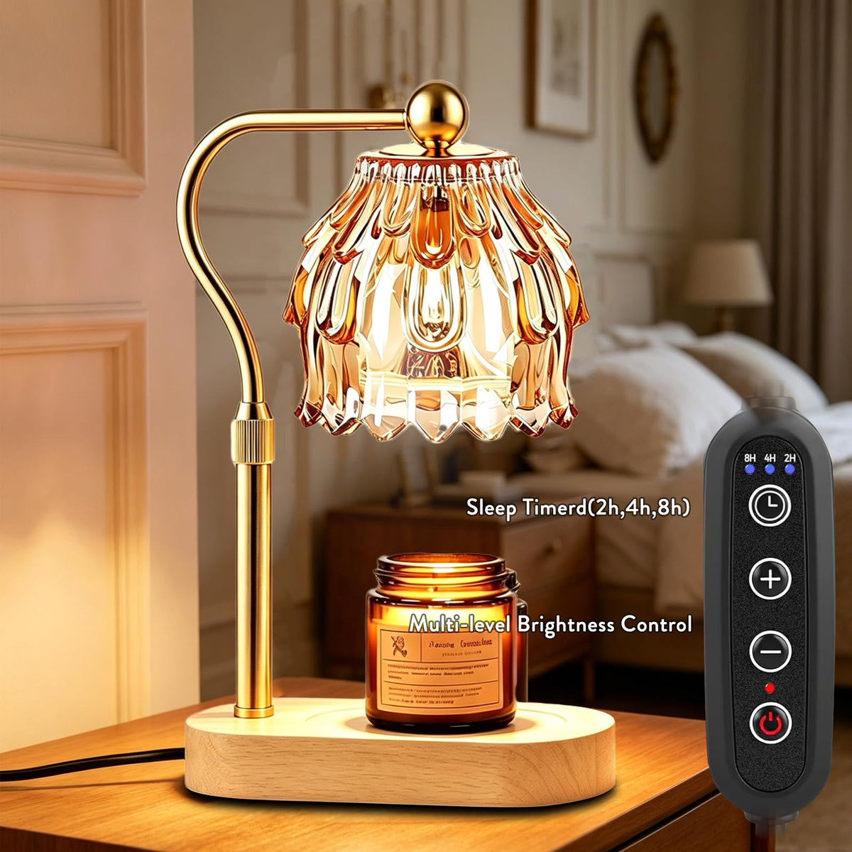 Candle Warmer Lamp with Timer O589