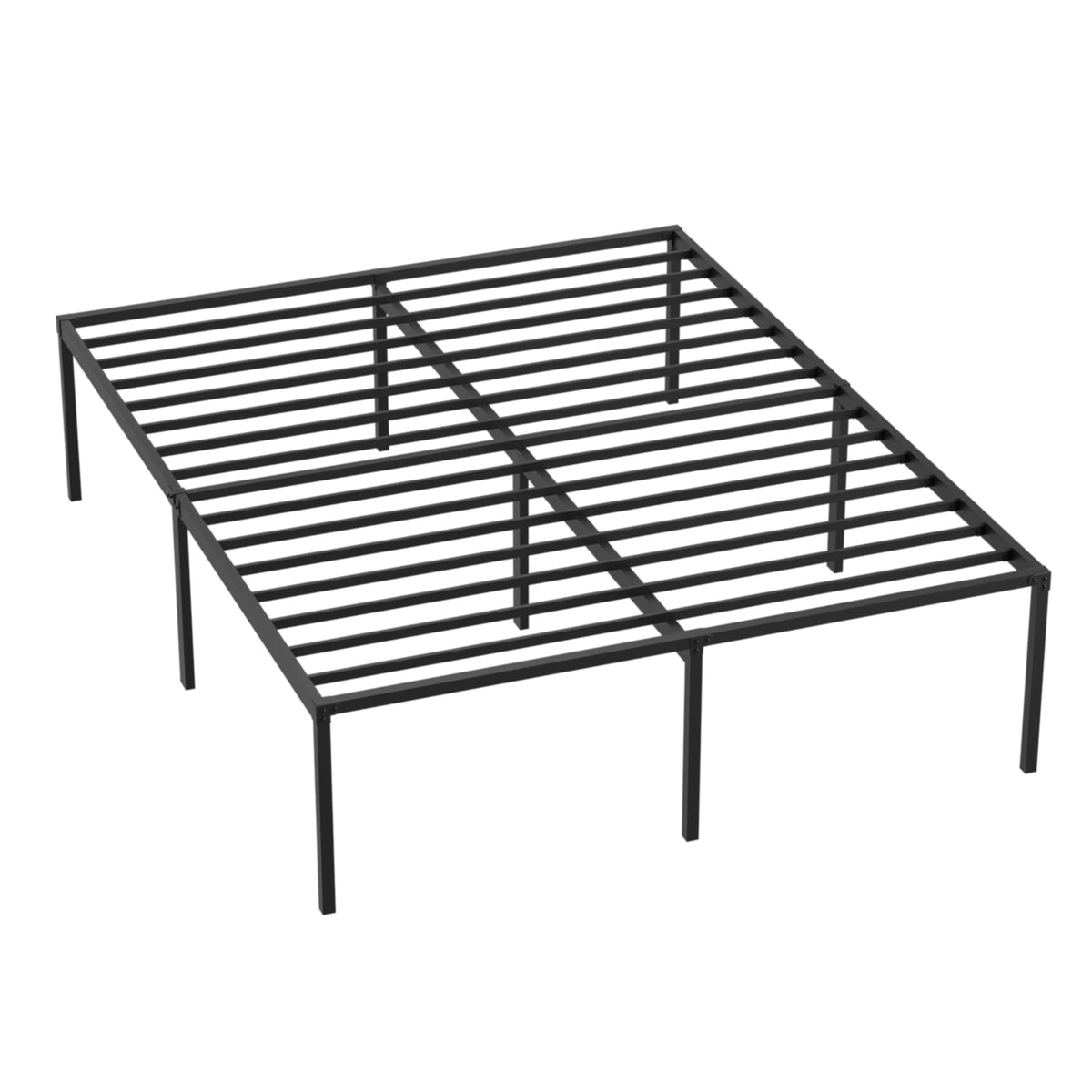 18 Inch Metal Full Bed Frame with Storage V917691