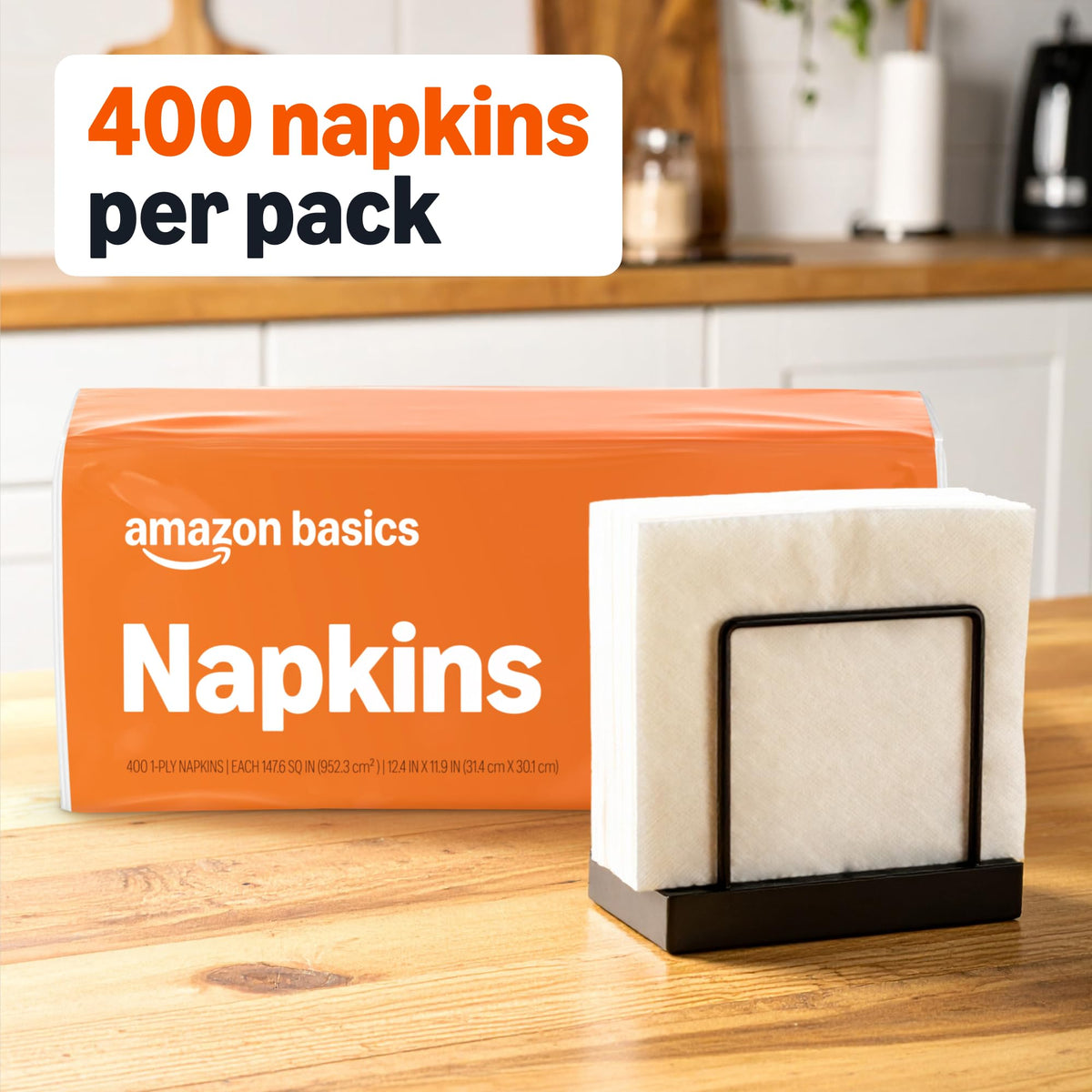 Paper Napkins, 400 Count O908308