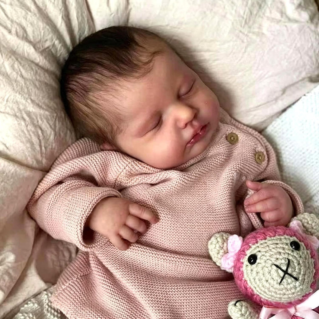 20 in Silicone Full Body Reborn Baby Doll Girl with Accessories M246