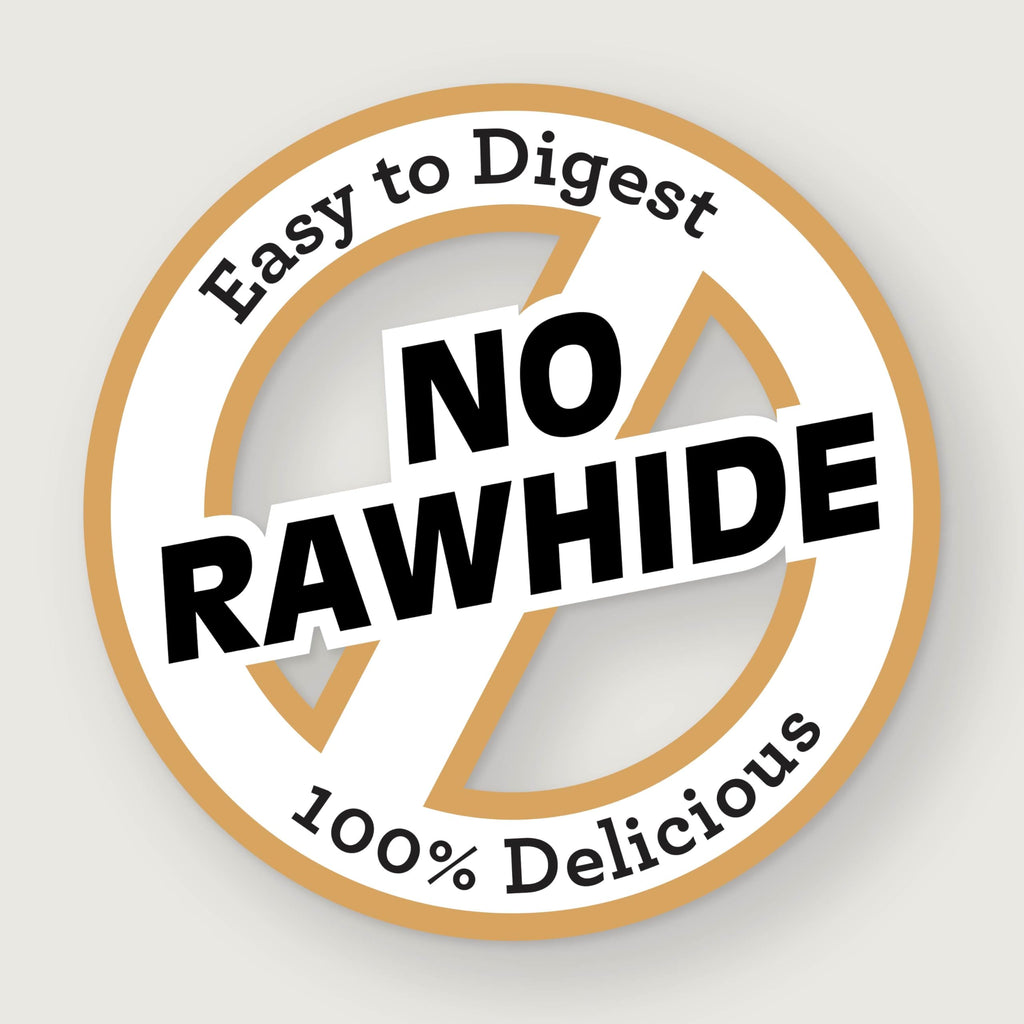 Peanut Butter Rawhide-Free Dog Treats 50 Count N585747
