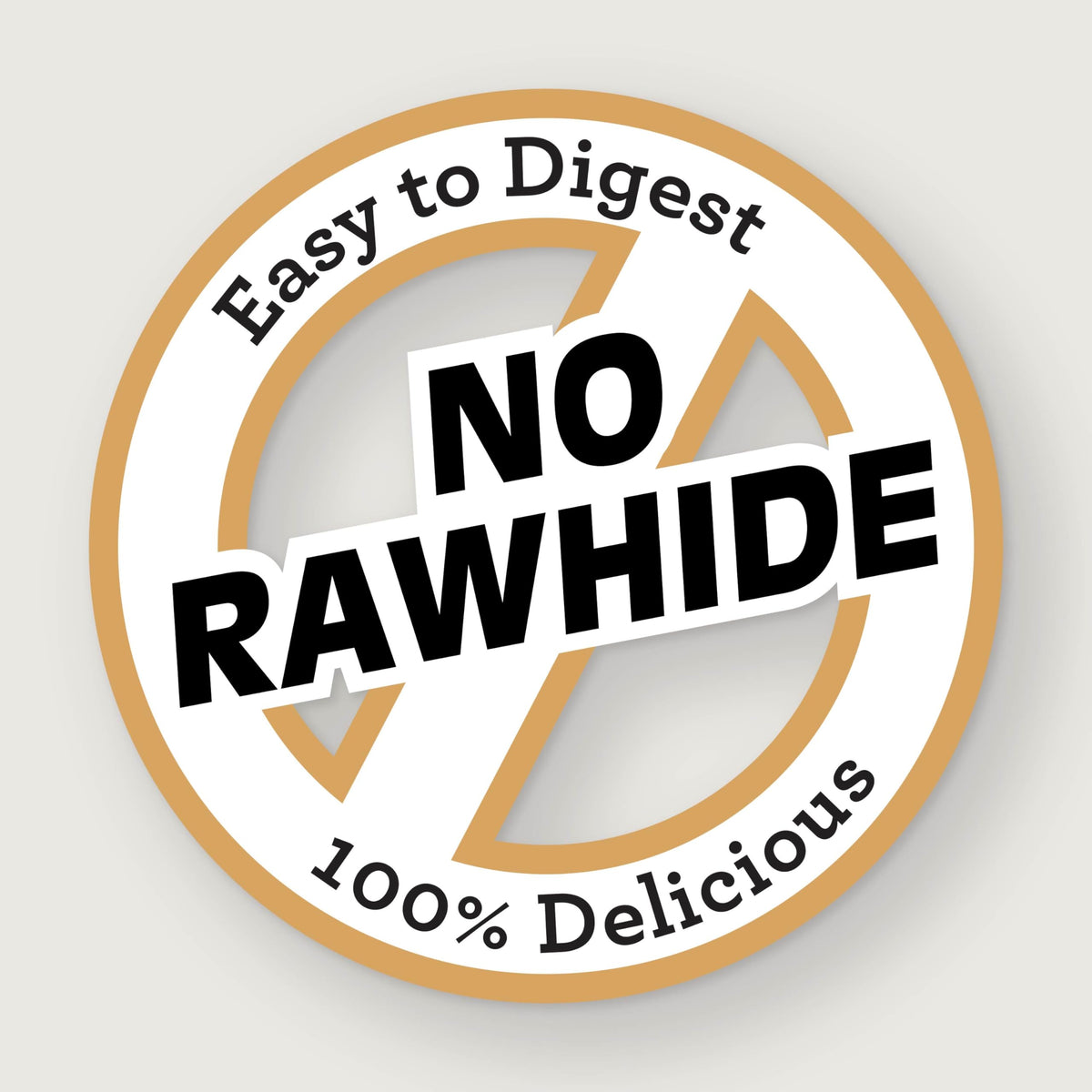 Peanut Butter Rawhide-Free Dog Treats 50 Count N585747