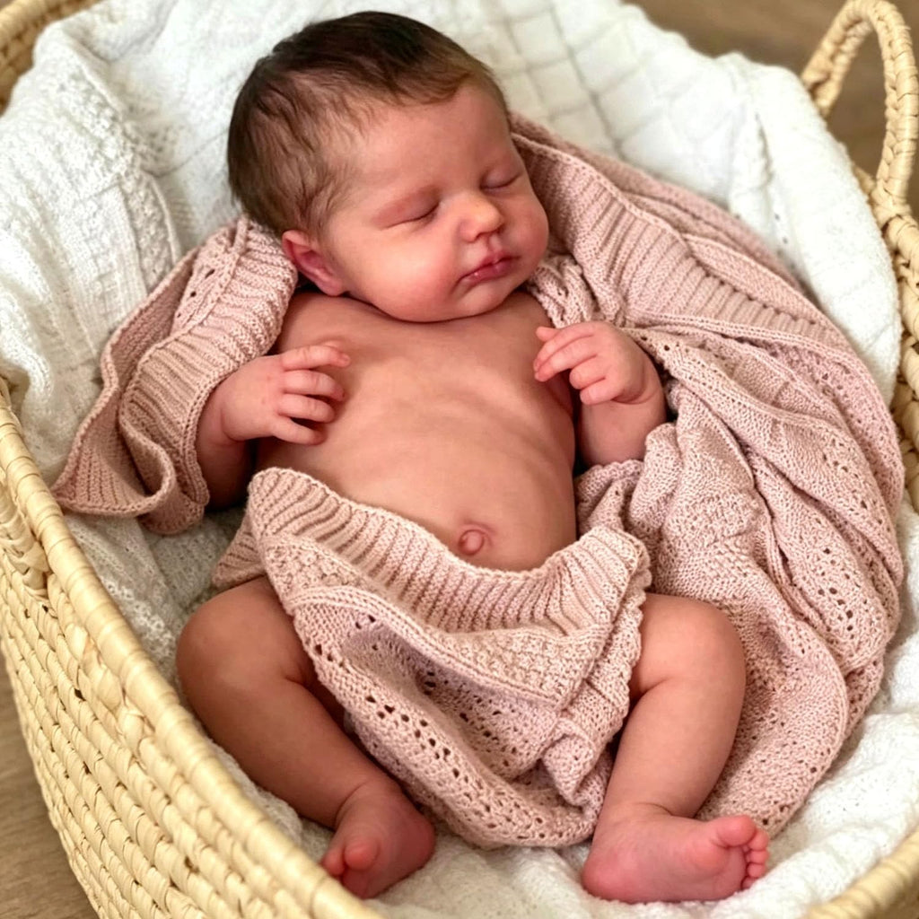 20 in Silicone Full Body Reborn Baby Doll Girl with Accessories M246