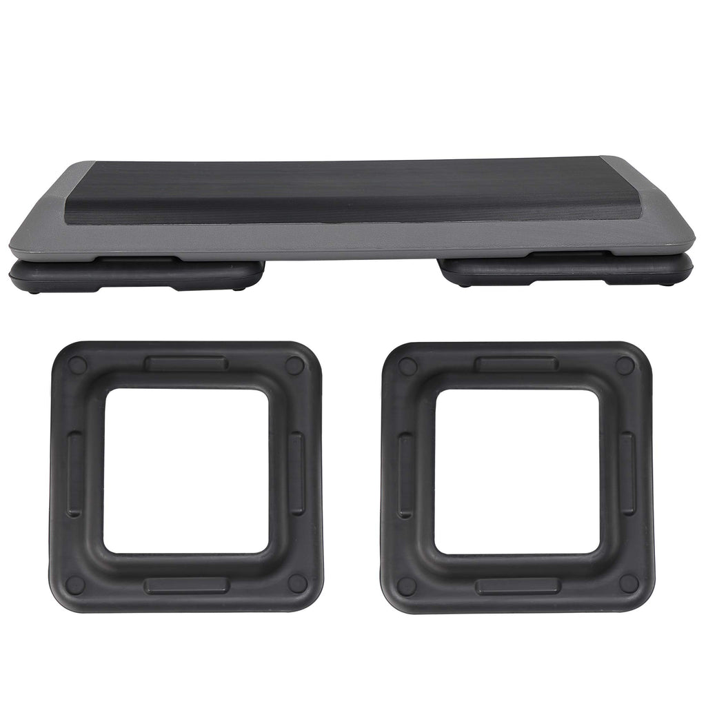 43 Inch Adjustable Aerobic Step Platform with 4 Risers J77149