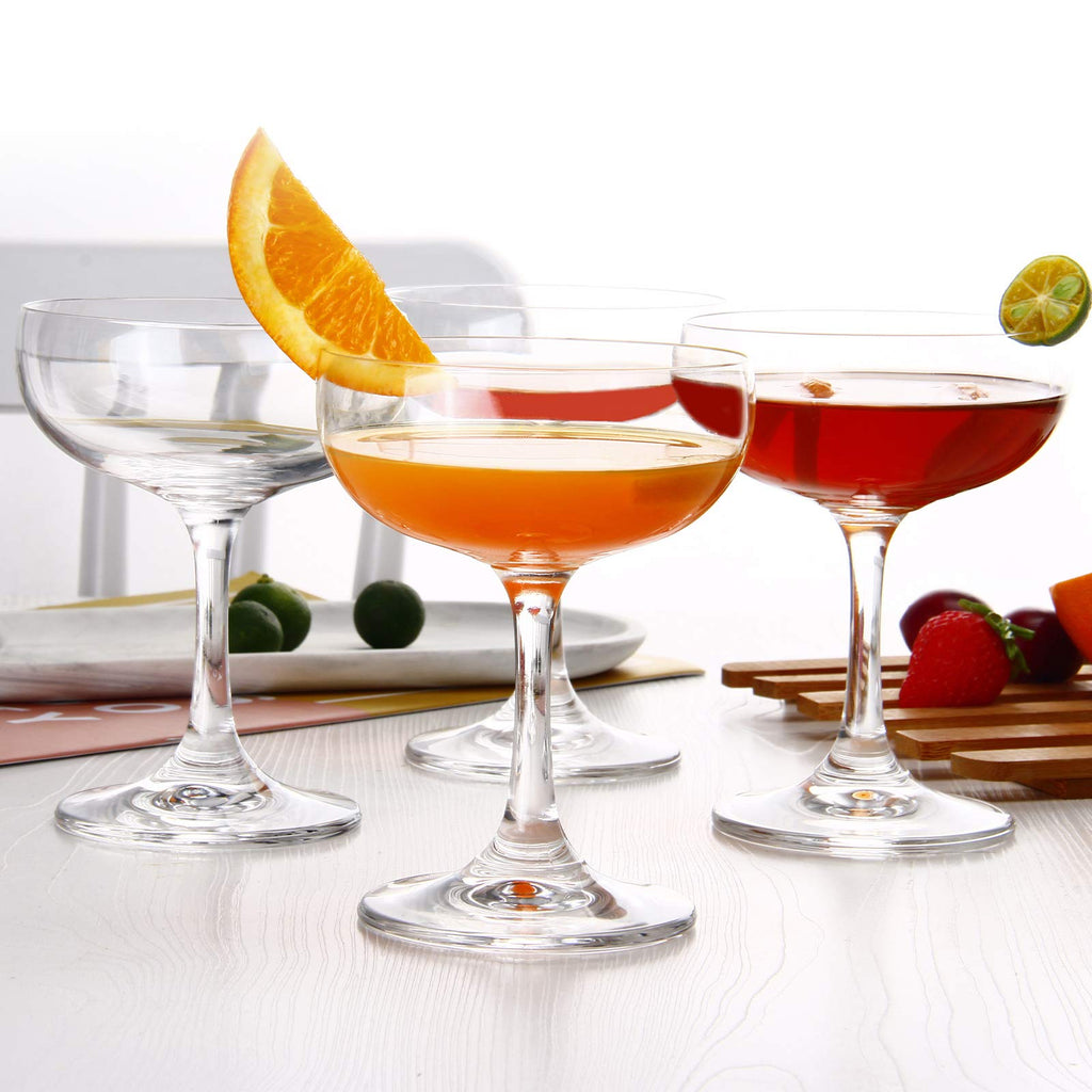 Crystal Coupe Glasses Set of 6 B251269