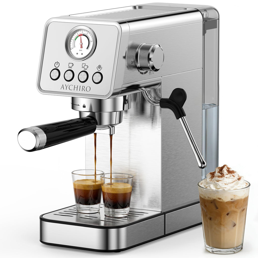 20 Bar Espresso Machine with Steam Wand A63383