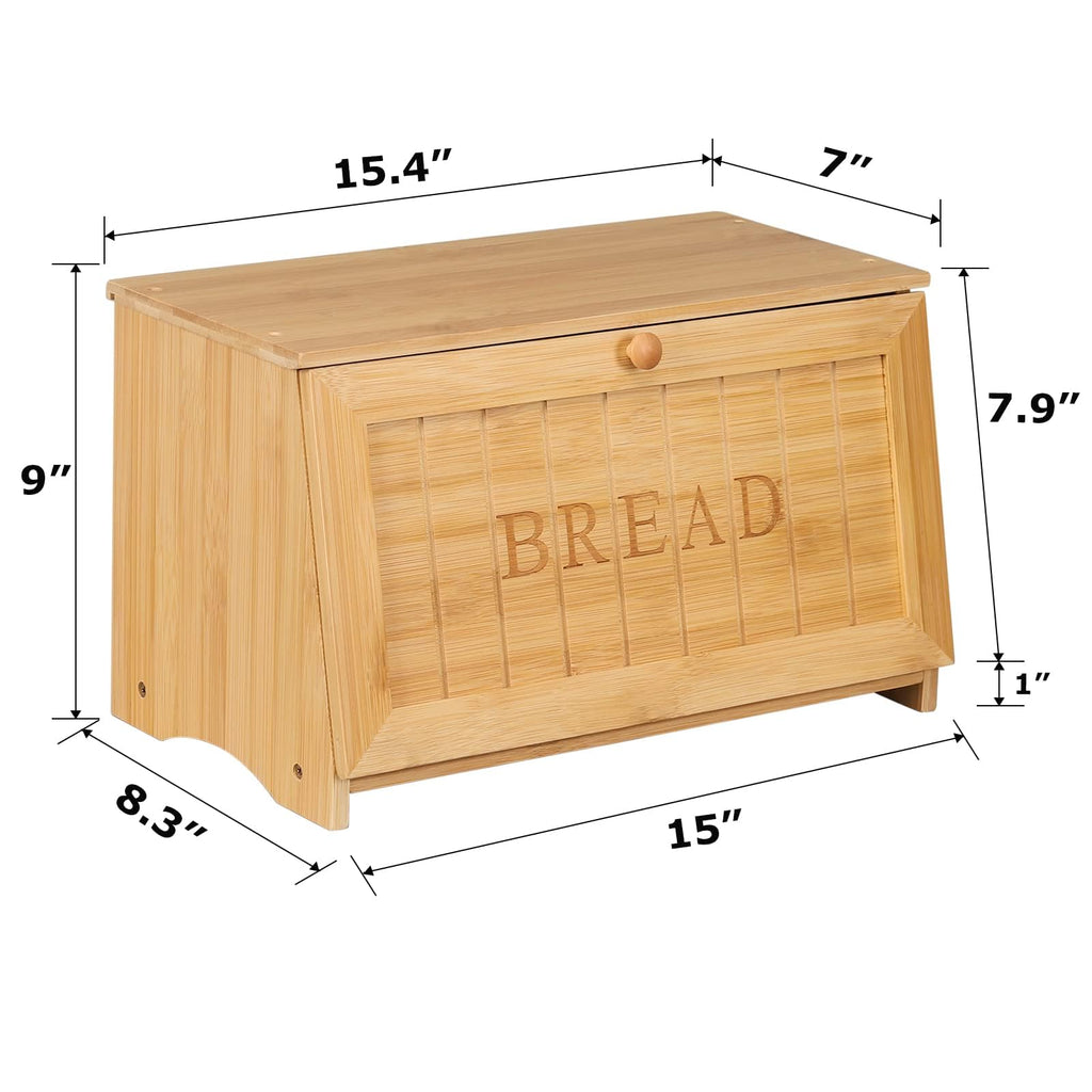 Wooden Bread Box E39925