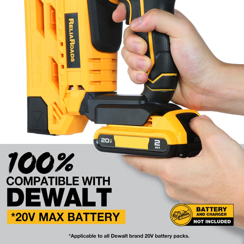 2-in-1 Cordless 18GA Brad Nailer & 1/4 Crown Stapler F45144