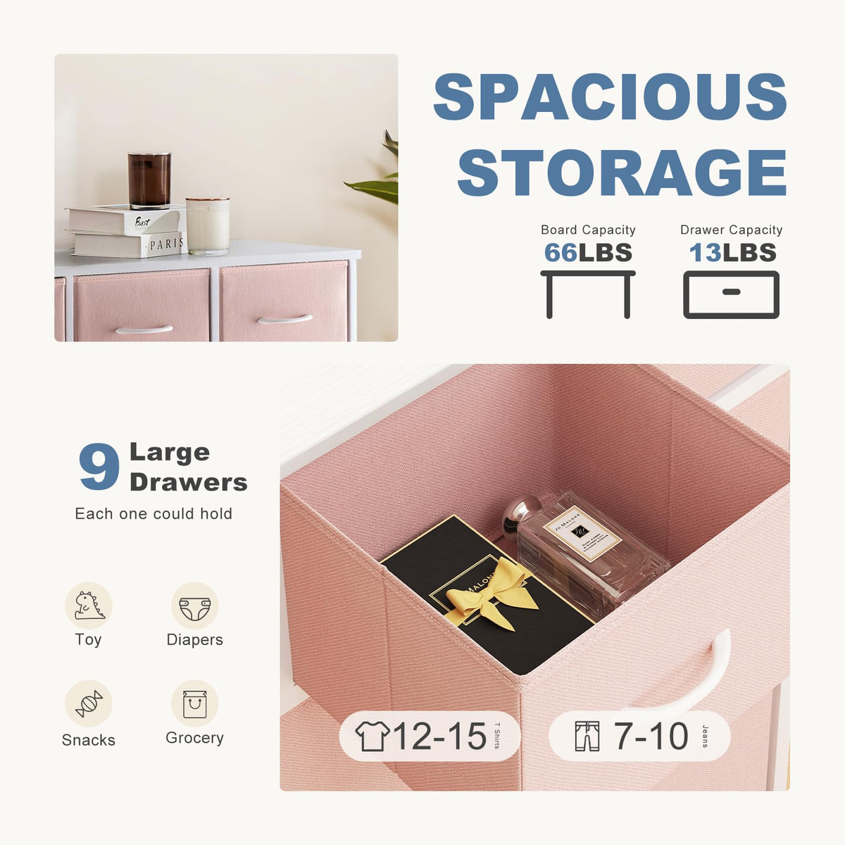 9 Drawer Dresser O136