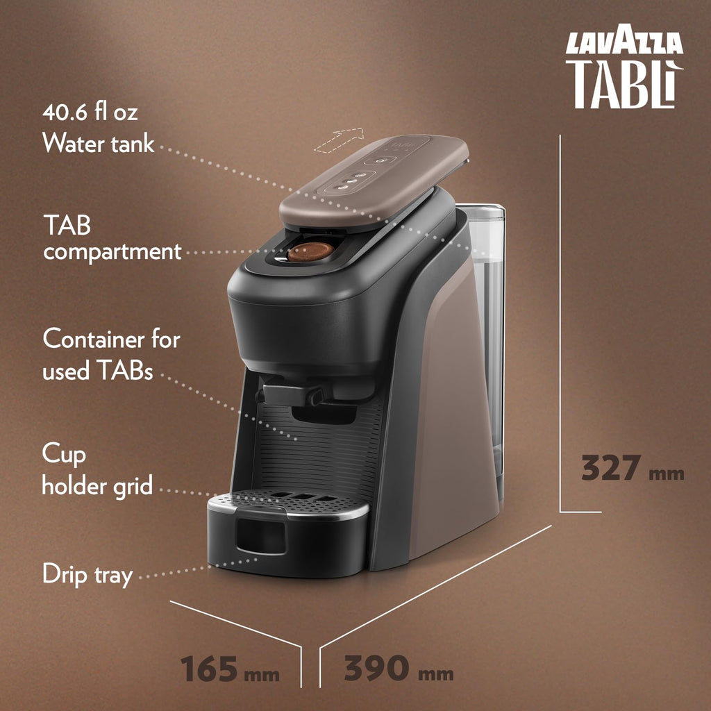 Black Espresso Machine and Milk Frother S160897