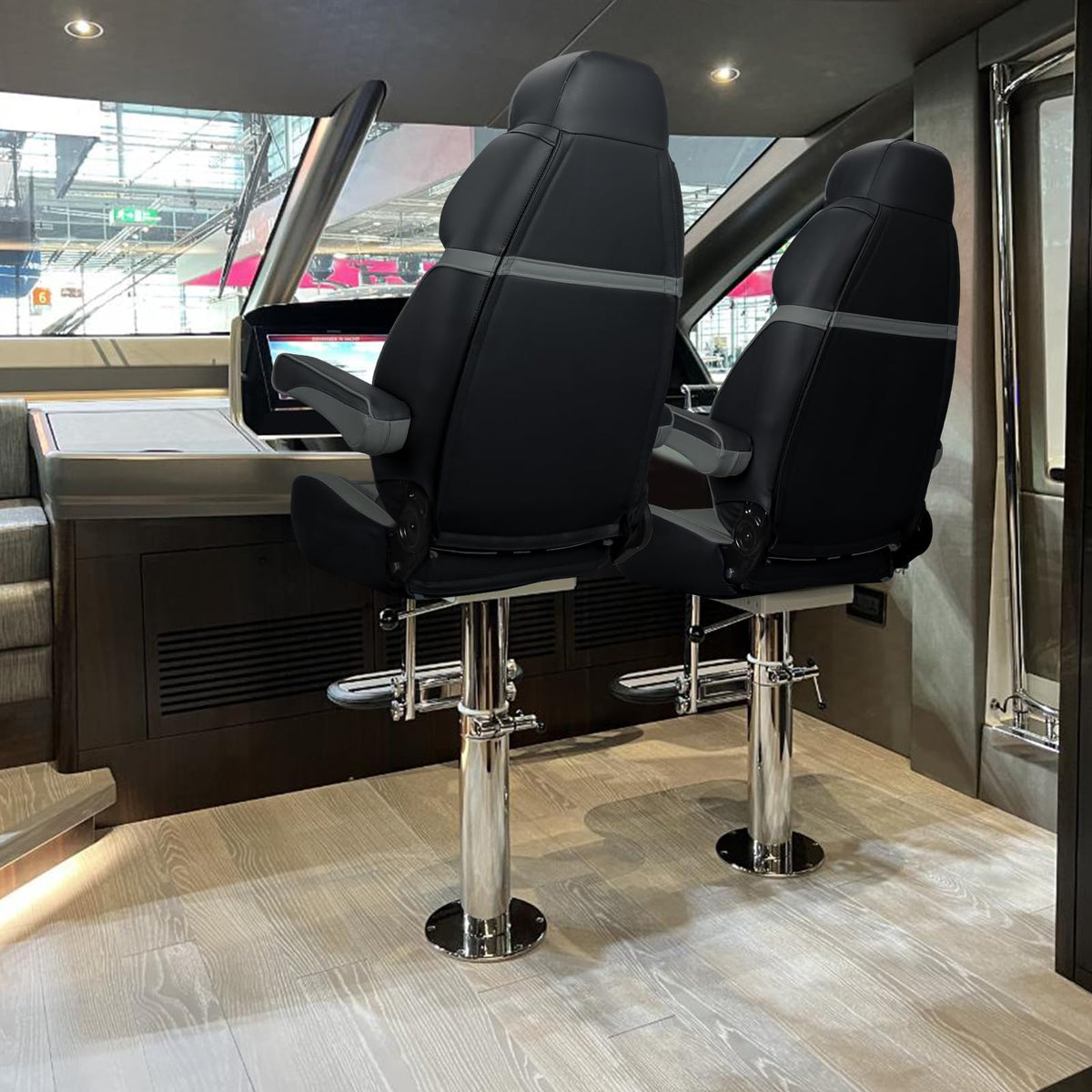 Luxury Pontoon Captains Chair Boat Seat Z7521