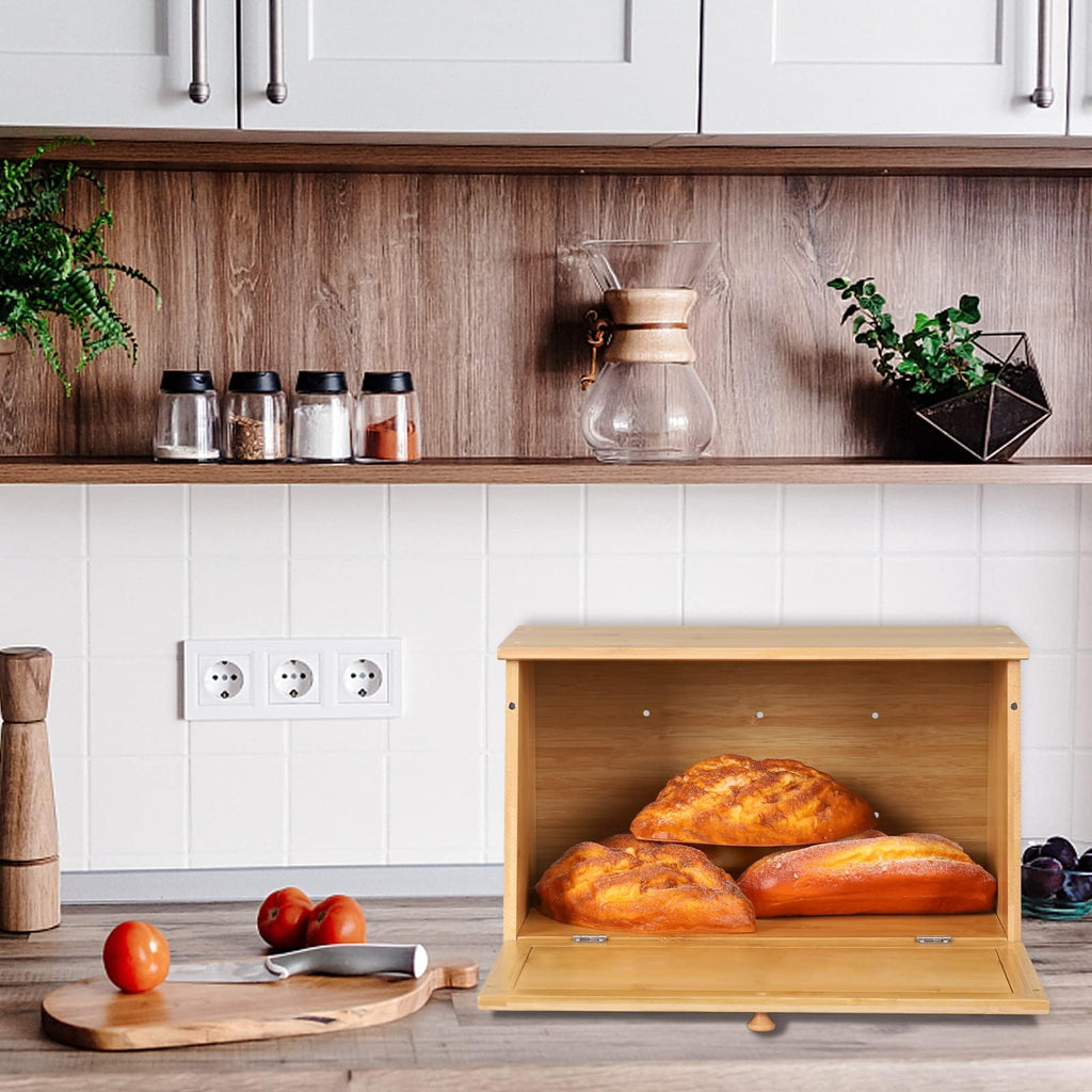 Wooden Bread Box E39925
