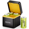 4 Pack 10000mAh Rechargeable NiMH D Cell Batteries with Charger Q74186