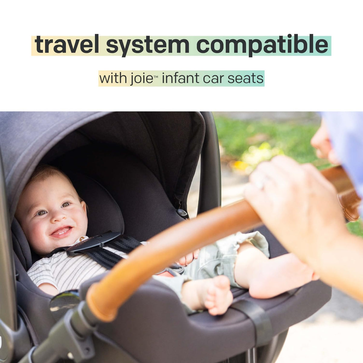 4-in-1 Stroller & Car Seat Travel System V7876