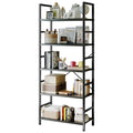 5 Tier Black Bookshelf L162