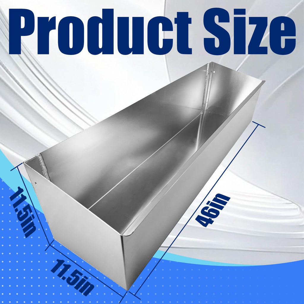 Aluminum Fuel Tank Rack 46" 4 5-Gallon Jugs Silver C667