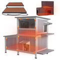Extra Large Heated Insulated Cat House F305