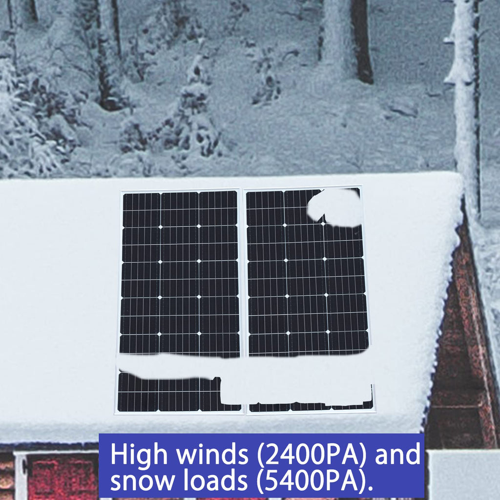 300 Watt 12 Volt Monocrystalline Solar Panel Kit with 30A Charge Controller H35131