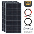 300 Watt 12 Volt Monocrystalline Solar Panel Kit with 30A Charge Controller H35131