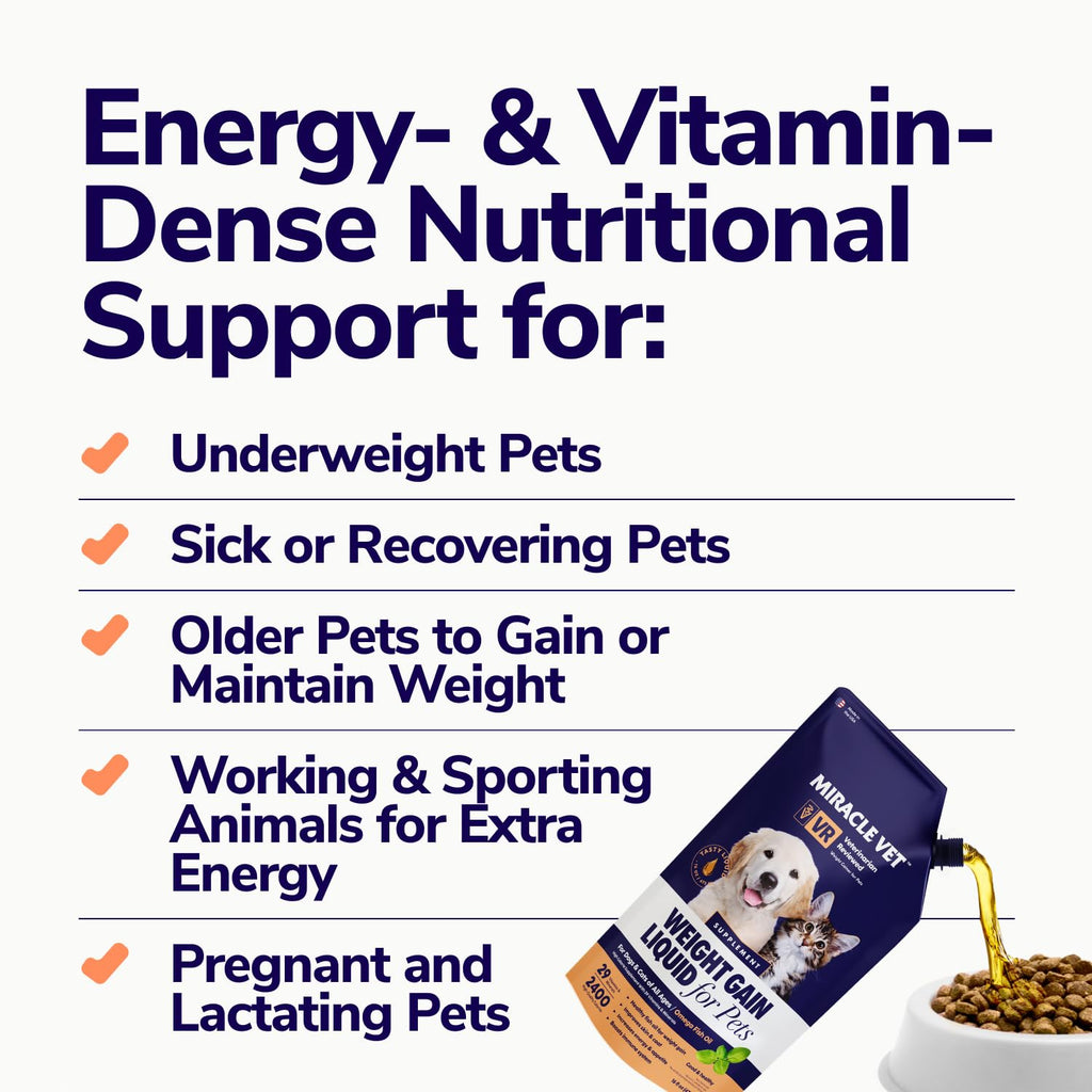 High-Calorie Weight Gainer Gel for Dogs & Cats H9836