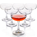 Crystal Coupe Glasses Set of 6 B251269