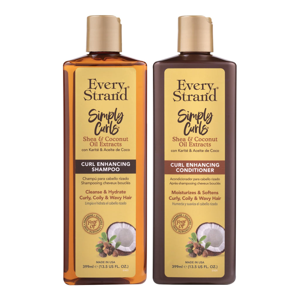 Sulfate Free Curl Enhancing Shampoo and Conditioner Set 13.5 oz P841