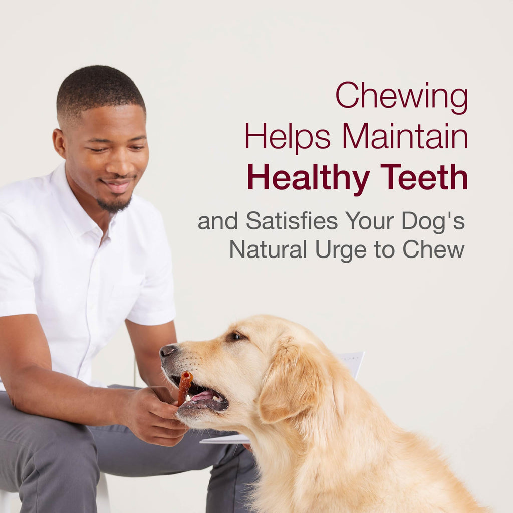 Peanut Butter Rawhide-Free Dog Treats 50 Count N585747
