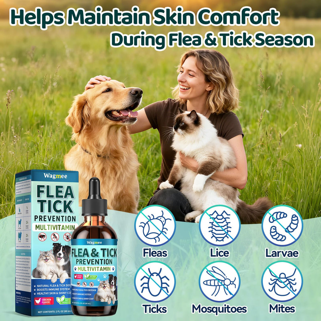 Flea and Tick Prevention for Dogs & Cats I584494