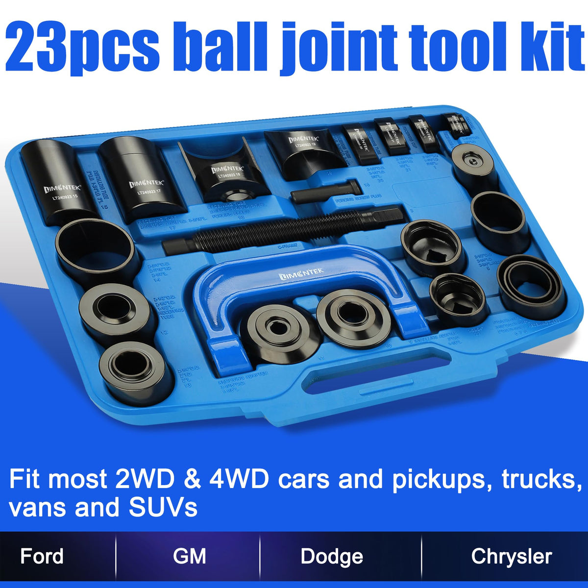 23Pcs Ball Joint Press Removal Kit D727