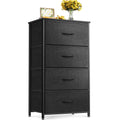 Black 4 Drawer Small Dresser X675