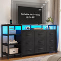 Black TV Stand Y659574