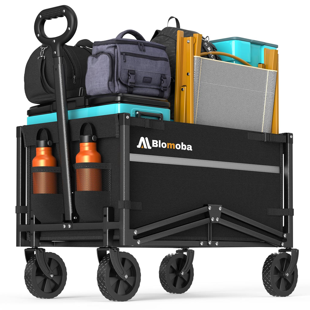 Collapsible Wagon Cart with Wheels, Black C69780