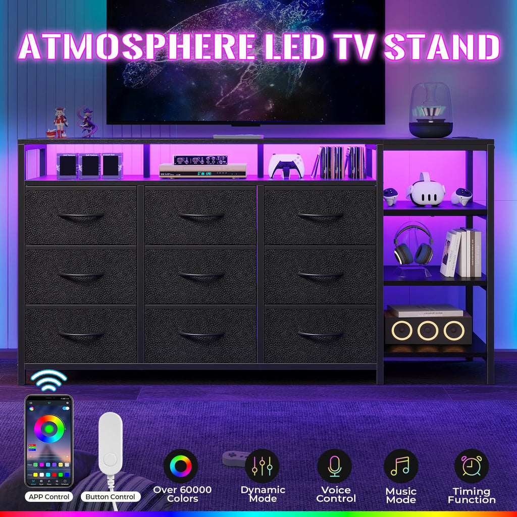 Black TV Stand Y659574