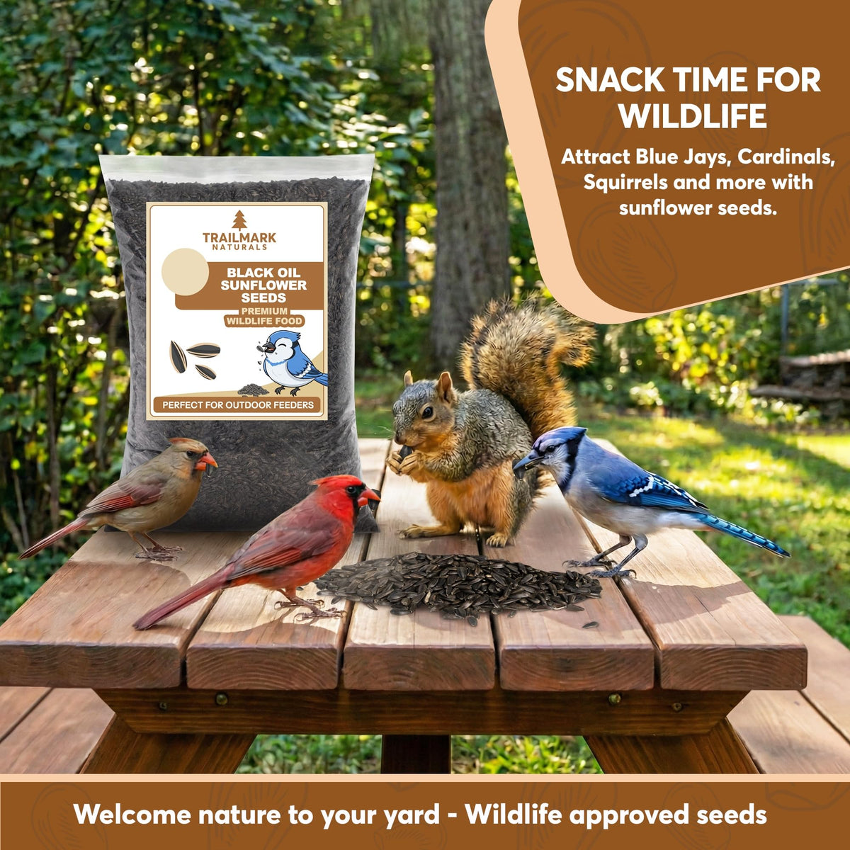 Black Oil Sunflower Seeds for Birds V227508