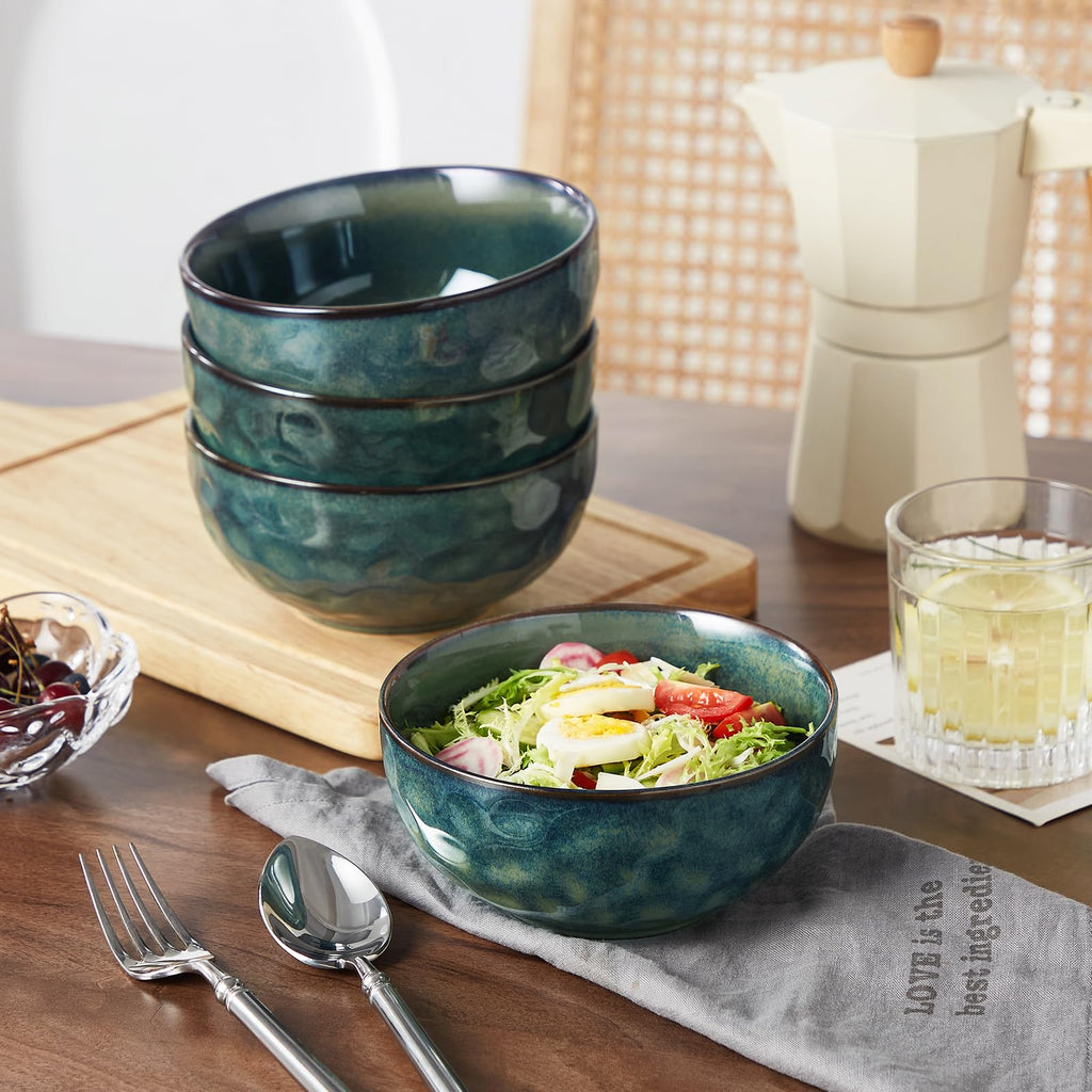 Ceramic Green Bowls Set of 4 Q30991