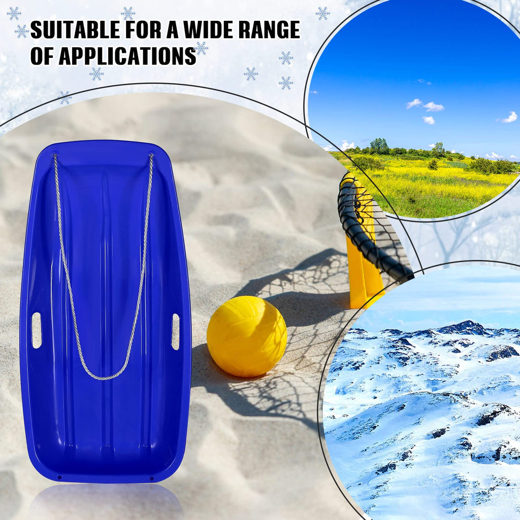 6 Pcs 35 in Plastic Snow Sled A1160