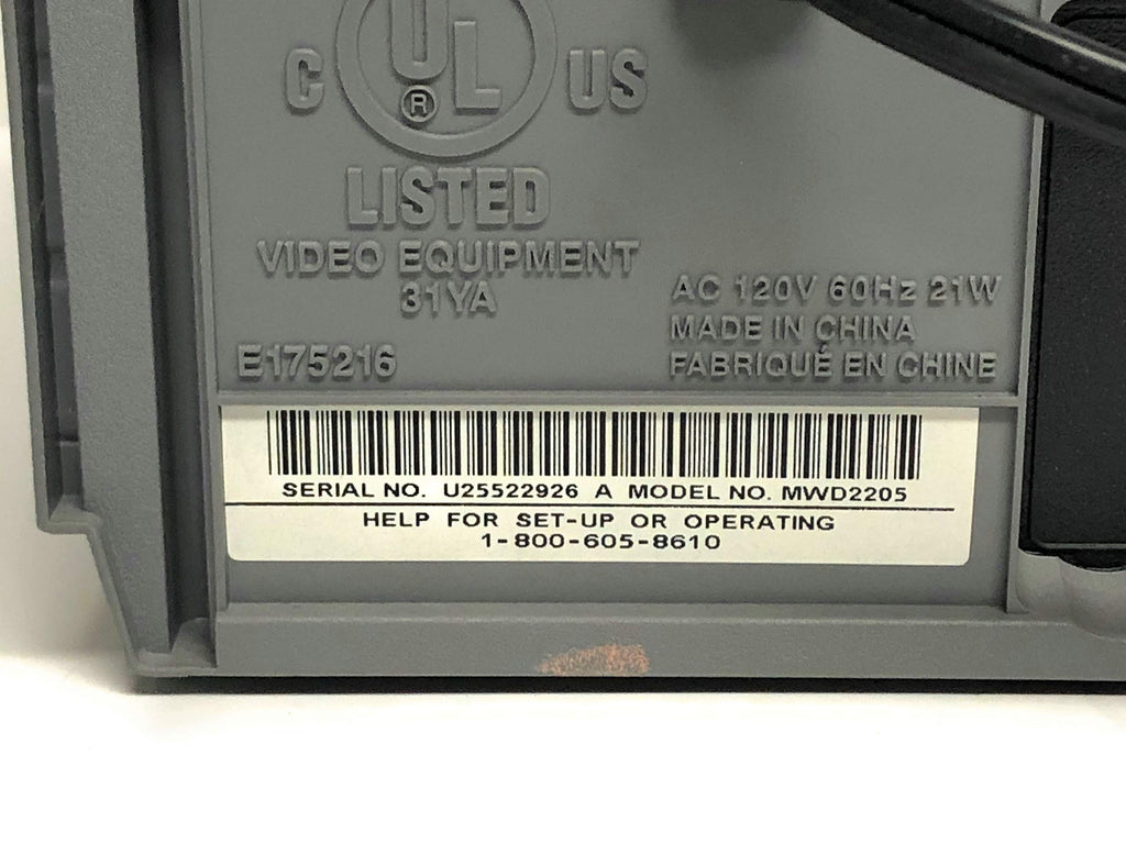 DVD/VCR Combination Player O92993