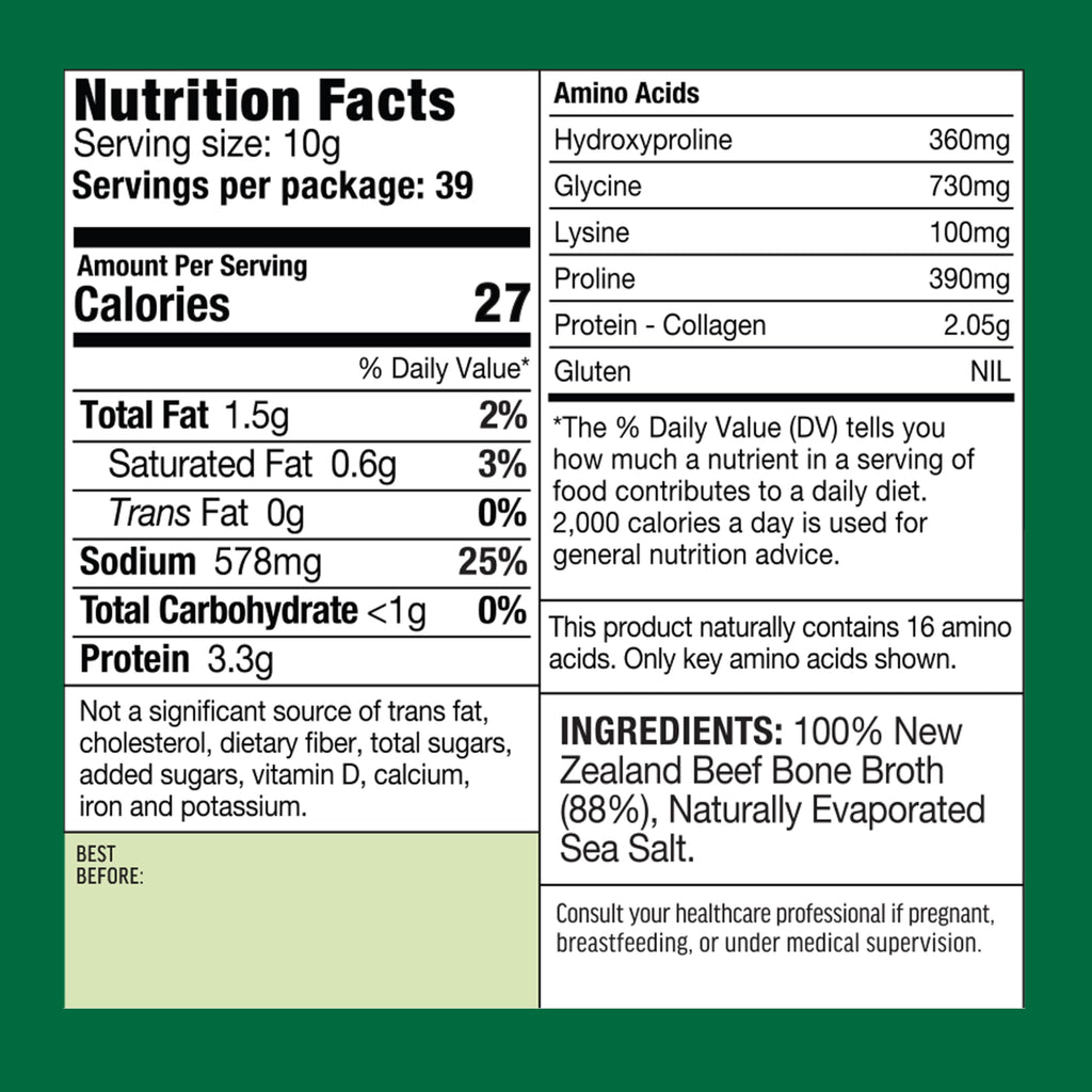 Beef Bone Broth Concentrate O78448