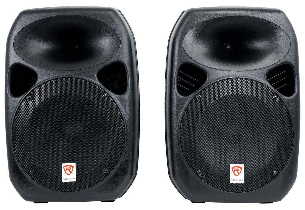 Dual 12" Powered PA Speaker Package S400749