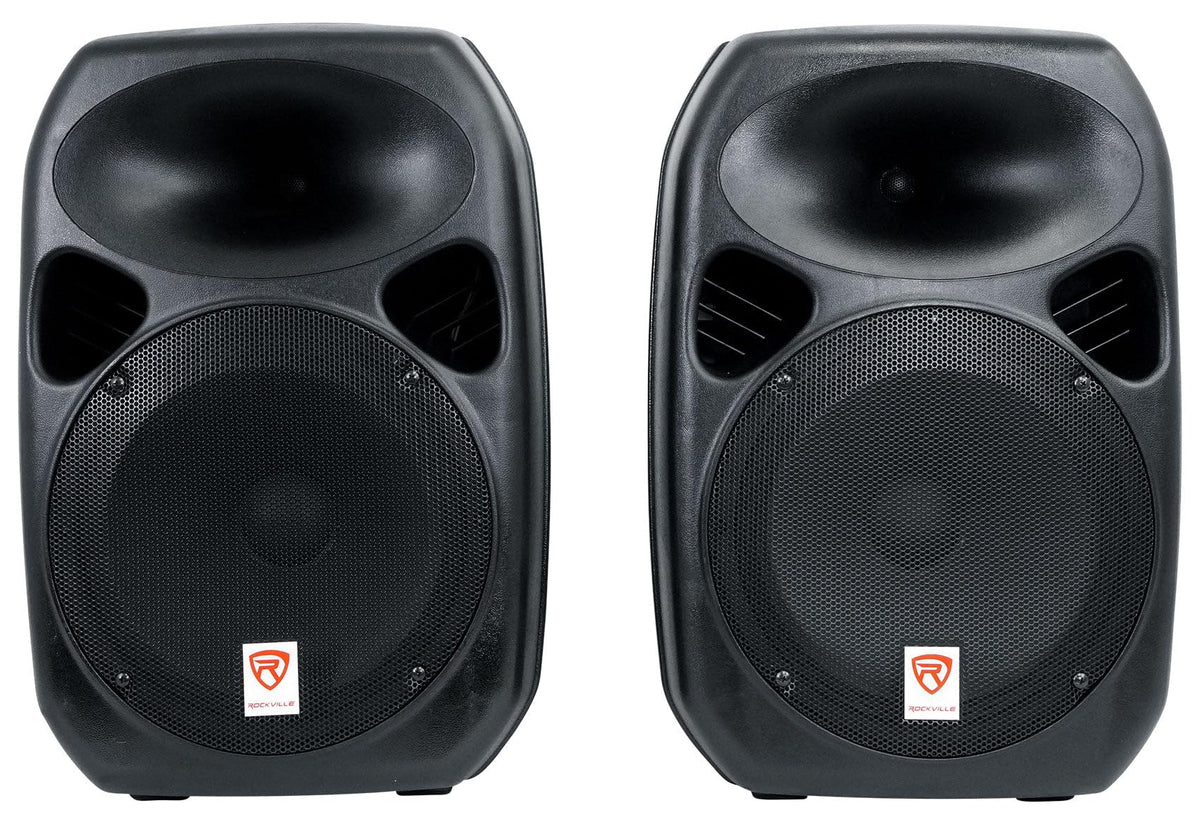 Dual 12" Powered PA Speaker Package S400749