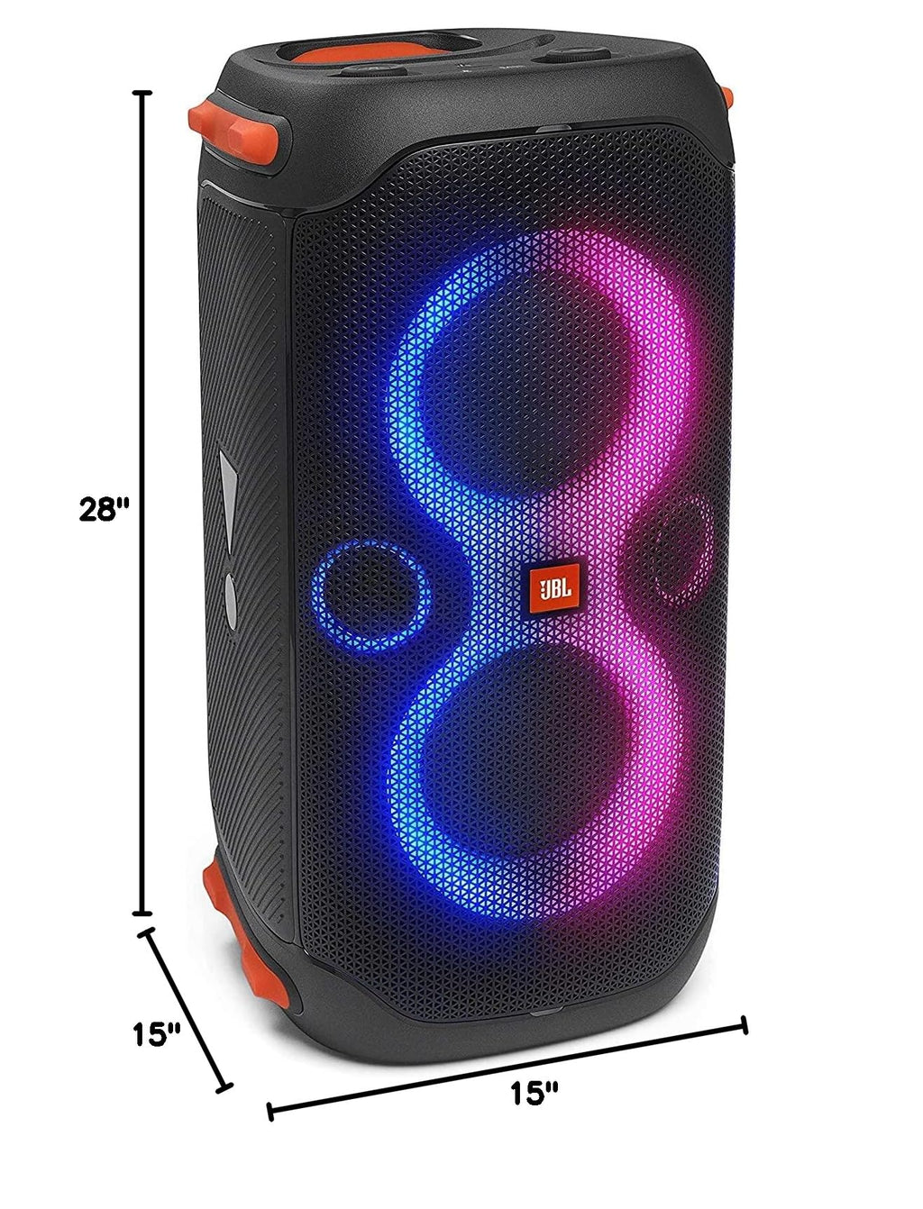Portable Party Speaker with Built-in Lights M3020